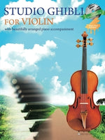 Studio Ghibli for Violin and Piano Book/CD by Goto, Makoto