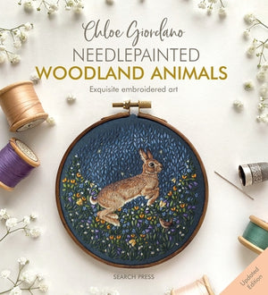 Needlepainted Woodland Animals: Exquisite Embroidered Art by Giordano, Chloe