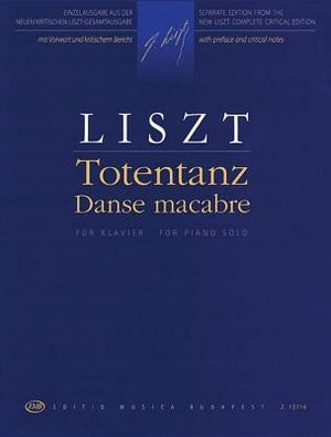 Totentanz - Danse Macabre: Piano Solo by Liszt, Franz