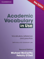 Academic Vocabulary in Use Edition with Answers by McCarthy, Michael