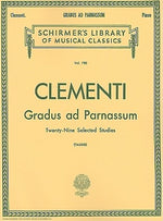 Gradus Ad Parnassum: Schirmer Library of Classics Volume 780 Piano Solo by Clementi, Muzio