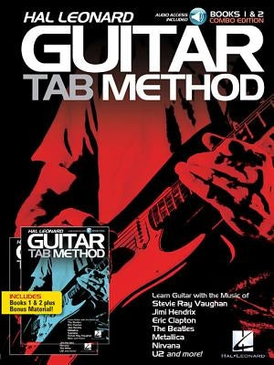 Hal Leonard Guitar Tab Method - Books 1 & 2 Combo Edition Book/Online Audio by Schroedl, Jeff