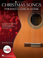 Christmas Songs for Solo Classical Guitar Arranged by David Jaggs with Online Audio Demos by Jaggs, David