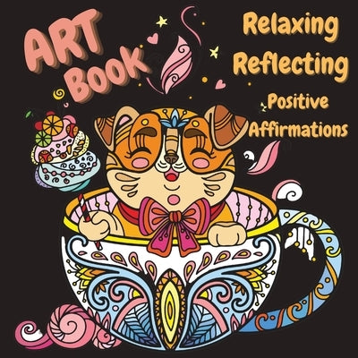 Zen Book - Art Supplies for Relaxing, Reflecting, Writing Positive Affirmations by Book, Creativedesign