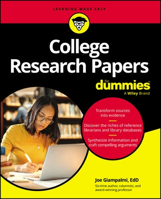 College Research Papers for Dummies by Giampalmi, Joe