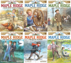 Tales from Maple Ridge Collected Set: Logan Pryce Makes a Mess; The Lucky Wheel; The Big City; The Ghost of Juniper Creek; Lost in the Blizzard; The N by Gilmore, Grace