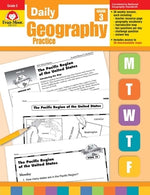 Daily Geography Practice Grade 3: EMC 3712 by Evan-Moor Corporation