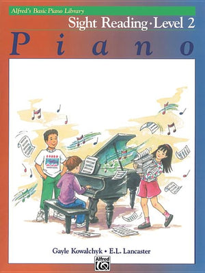 Alfred's Basic Piano Library Sight Reading, Bk 2 by Kowalchyk, Gayle