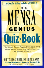 The Mensa Genius Quiz Book by Grosswirth, Marvin