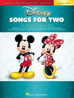 Disney Songs for Two Violins: Easy Instrumental Duets by Hal Leonard Corp