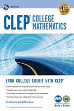 Clep(r) College Mathematics, 4th Ed., Book + Online by Schwartz, Stu