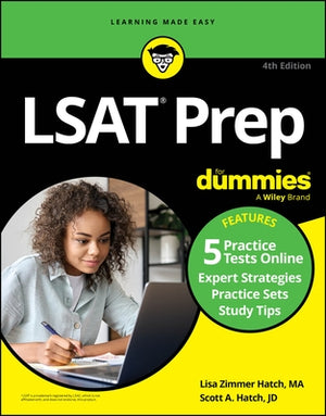 LSAT Prep for Dummies, 4th Edition (+5 Practice Tests Online) by Hatch, Lisa Zimmer