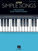 More Simple Songs: The Easiest Easy Piano Songs by Hal Leonard Corp