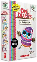 Owl Diaries, Books 1-5: A Branches Box Set by Elliott, Rebecca