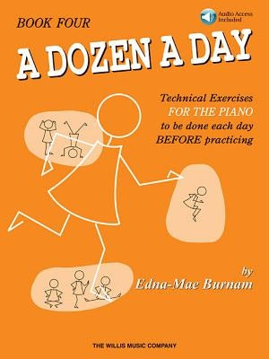 A Dozen a Day Book 4 - Book/Online Audio [With CD] by Burnam, Edna Mae