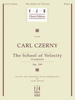 Carl Czerny -- School of Velocity (Complete), Op. 299 by Czerny, Carly