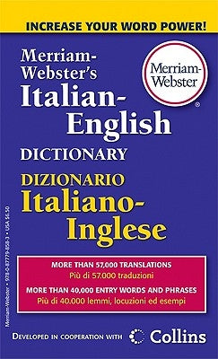 Merriam-Webster's Italian-English Dictionary by Merriam-Webster