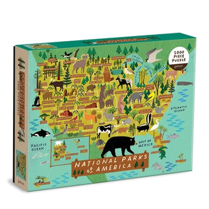 National Parks of America 1000 Piece Puzzle by Galison