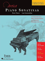 Piano Sonatinas Book 3 - Developing Artist Original Keyboard Classics by Faber, Randall