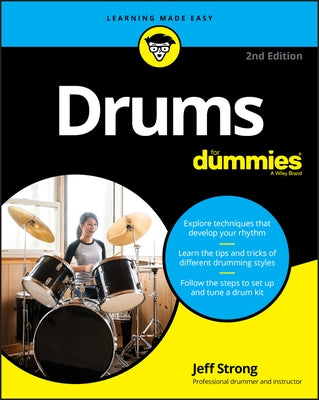 Drums for Dummies by Strong, Jeff