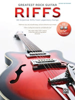 The Greatest Rock Guitar Riffs: Guitar Tab, Book & DVD-ROM by Alfred Music