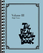 The Real Vocal Book, Volume 3: High Voice by Hal Leonard Corp