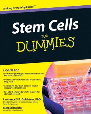 Stem Cells For Dummies by Goldstein, Lawrence S. B.