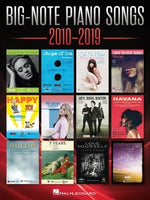 Big-Note Piano Songs 2010-2019 - Easy Piano Songbook with Large Notation and Lyrics by Hal Leonard Corp