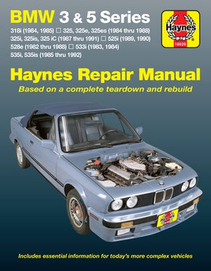 BMW 3 & 5 Series 1982-92 by Haynes, J. H.