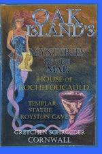 Oak Island's Mysteries of the Map, House of Rochefoucauld, Templar Statue, Royston Cave by Cornwall, Gretchen