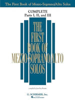 The First Book of Mezzo-Soprano/Alto Solos: Complete, Parts 1-3 by Boytim, Joan Frey