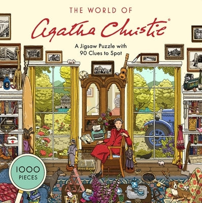 The World of Agatha Christie 1000 Piece Puzzle: 1000-Piece Jigsaw with 90 Clues to Spot by Agatha Christie Ltd