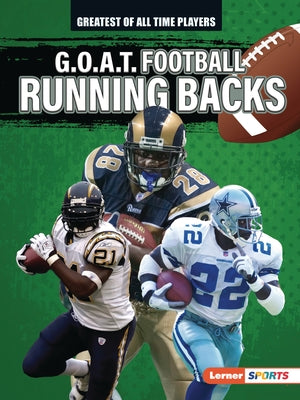 G.O.A.T. Football Running Backs by Lowe, Alexander