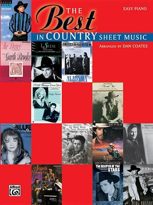 The Best in Country Sheet Music by Coates, Dan