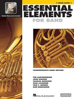 Essential Elements for Band - F Horn Book 1 with Eei (Book/Online Media) by Hal Leonard Corp