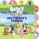 Meet Bluey's Friends: A Tabbed Board Book by Rusu, Meredith