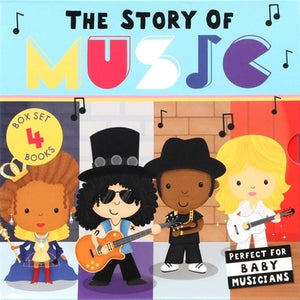 The Story of Music: Four-Book Boxed Set: The Story of Rock, the Story of Pop, the Story of Rap, the Story of Country by Sagar, Lindsey