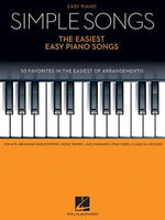 Simple Songs - The Easiest Easy Piano Songs by Hal Leonard Corp