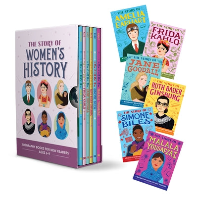 The Story of Women's History Box Set: Biography Books for New Readers Ages 6-9 by Rockridge Press