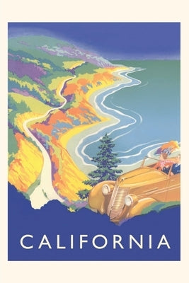 Vintage Journal California Travel Poster by Found Image Press