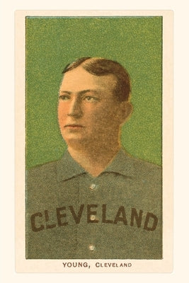 Vintage Journal Early Baseball Card, Cy Young by Found Image Press