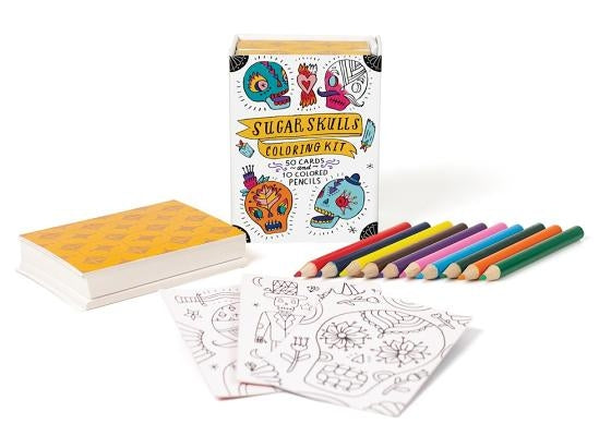 Sugar Skulls Coloring Kit by Running Press