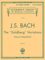 Bach: Goldberg Variations: Schirmer Library of Classics Volume 1980 Piano Solo by Bach, Johann Sebastian