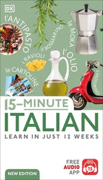 15-Minute Italian: Learn in Just 12 Weeks by DK