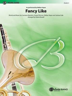 Fancy Like: Conductor Score & Parts by Bartolini, Cameron