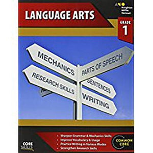 Core Skills Language Arts Workbook Grade 1 by Houghton Mifflin Harcourt