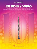 101 Disney Songs: For Clarinet by Hal Leonard Corp