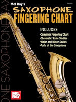 Saxophone Fingering Chart by William Bay