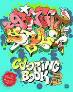 Graffiti Style Coloring Book by Almqvist, Bjaorn