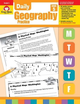 Daily Geography Practice Grade 5: EMC 3714 by Evan-Moor Corporation